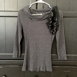 Anthropologie’s Deletta (S) Ruffle top